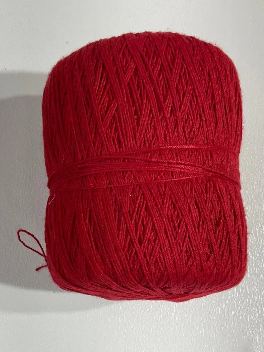 Bundle Crochet Thread Vintage Reds and Green Aunt Lydia